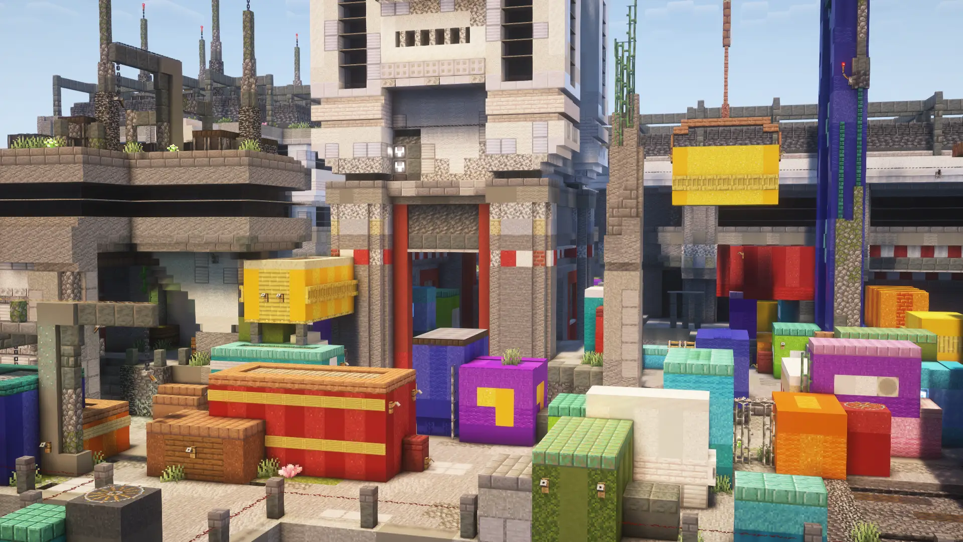 Die Map für die Kuchenschlacht: Harbor